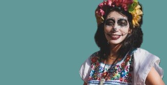 Disfraz de Catrina