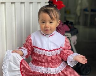 Traje de Cumbia Niña